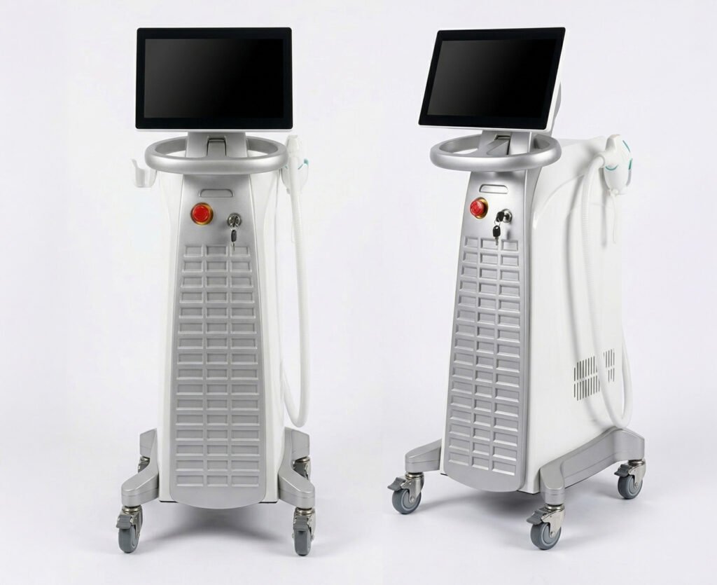 Diode Ice laser fusion wit landscape